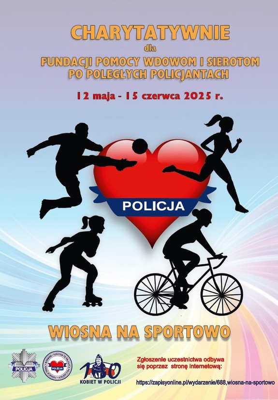 widzimy plakat i miedzy innymi serce oraz sylwetki osób.